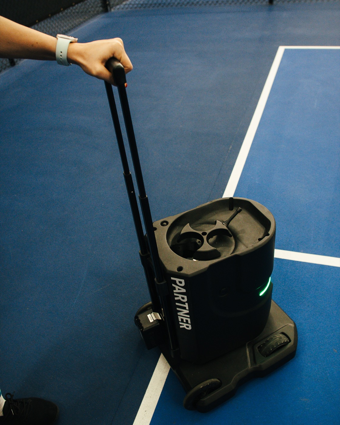 Tennibot Partner AI-powered padel ball machine